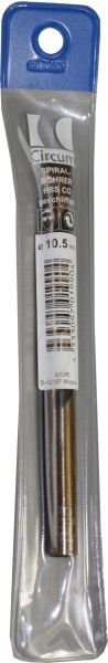 338RN 10.5 mm twist drill ground HSSCo TCI